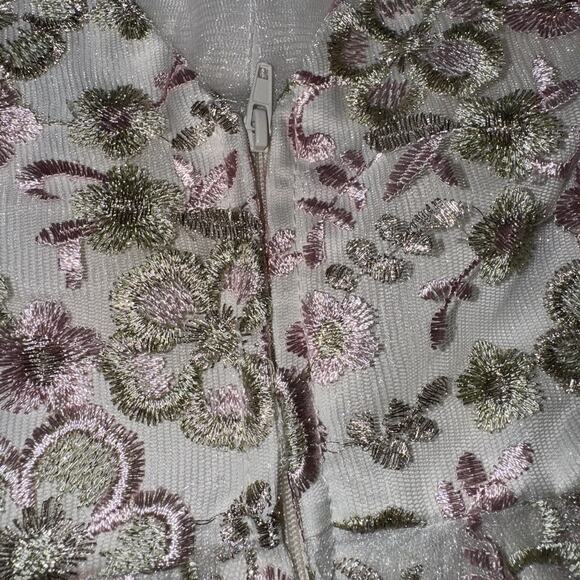 Rare Editions Girls 5 Embroidered Dress Formal Wedding Special Occasion Party - Picture 6 of 10